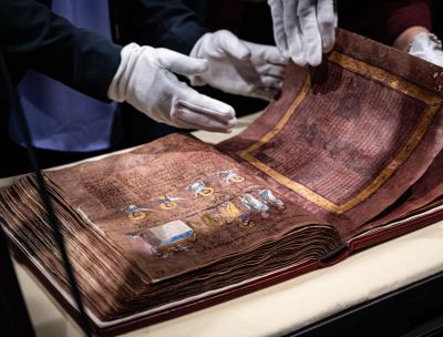 Il Codex Purpureus alla Fiera internazionale del Turismo di Berlino