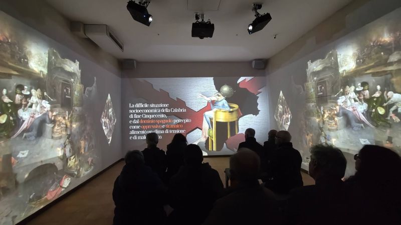 Utopia Solis, nasce in Calabria la sala immersiva su Tommaso Campanella