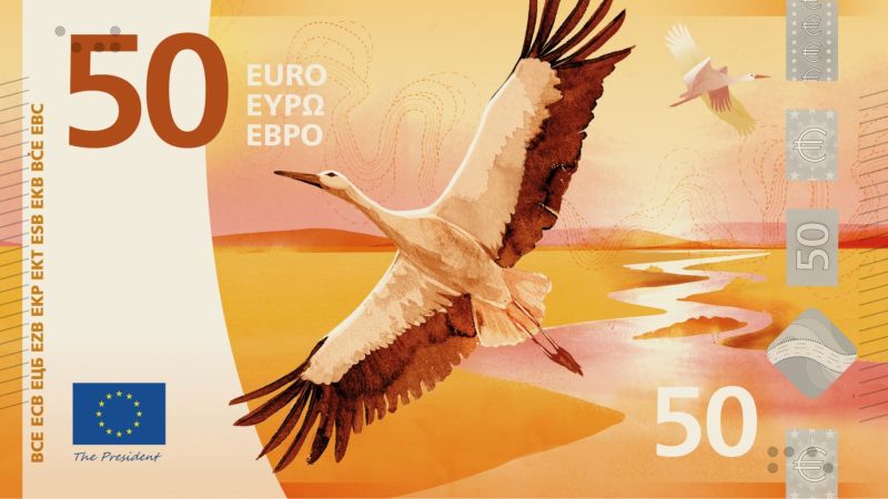 Nuove banconote in euro, le sei specie finaliste che volano in Calabria