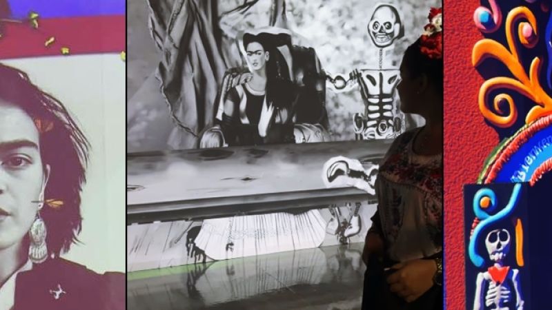 “Viva la vida”, a Cosenza la mostra immersiva dedicata a Frida Kahlo