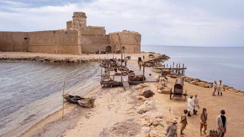 Sandokan approda ad Isola, primo ciak a Le Castella