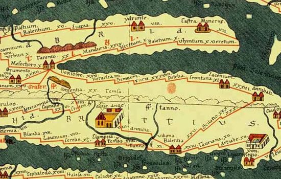 Tavola Peutingeriana Aque Ange Curinga 0d169a30 - Meraviglie di Calabria - 43