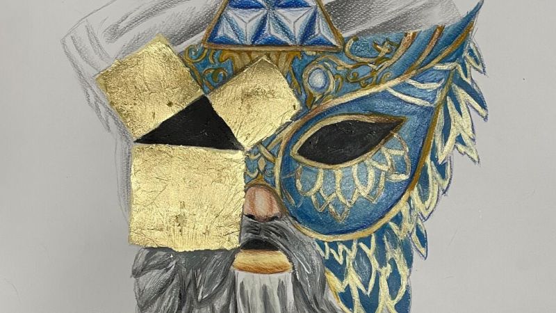 Maschera vincente e1707739392170 100b9c0d - Crotone ha la sua maschera carnevalesca: “Teorema” - 1 Crotone ha la sua maschera carnevalesca: “Teorema”