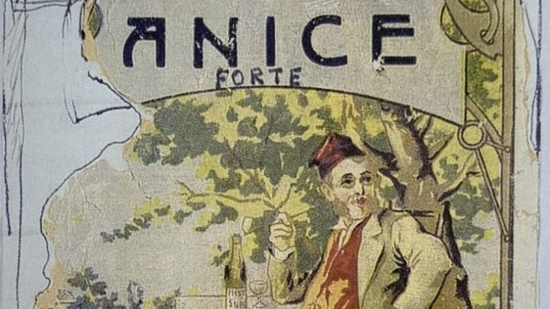 Anice Bosco etichetta di fine 1800 2 172bb4cf - L'azienda calabrese "Liquorificio 1864" entra nell'Unione Imprese Centenarie Italiane - 1 L’azienda calabrese “Liquorificio 1864” entra nell’Unione Imprese Centenarie Italiane