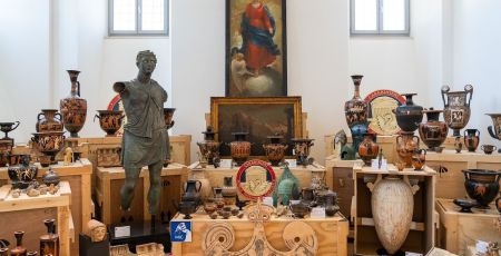 Arte salvata Catabinieri Tpc reperti recuperati USA 24d1cd97 - Meraviglie di Calabria - 19
