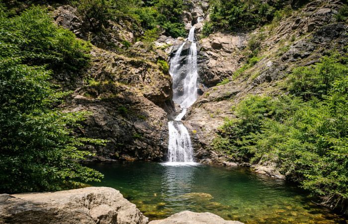 Le cascate dell’Amendolea nel Parco Nazionale dell’Aspromonte
