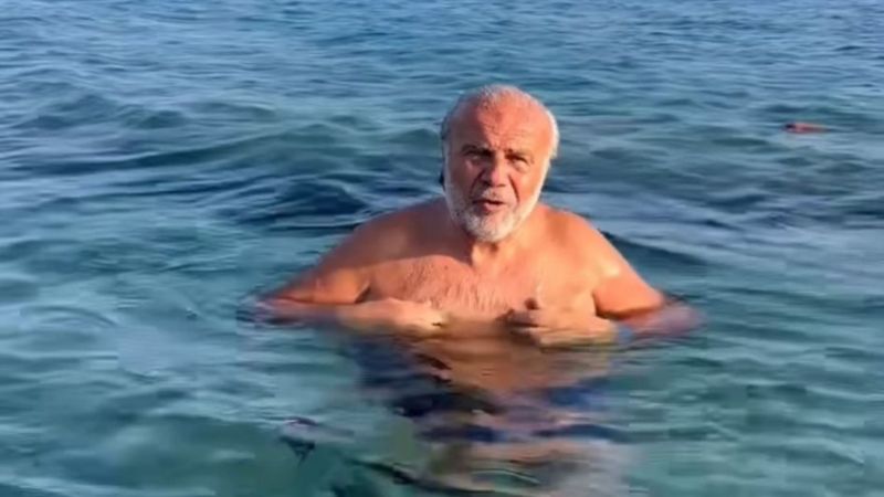 Magna Graecia Film Festival, Jerry Calà: prima del premio, un tuffo a Catanzaro [VIDEO]