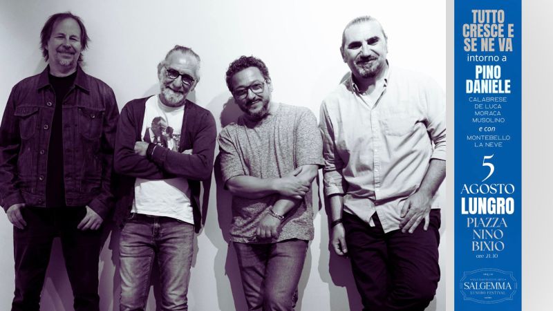 Salgemma Festival, il tributo a Pino Daniele e il live di Tonino Carotone