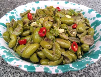 Le olive “ammaccate” di Cleto