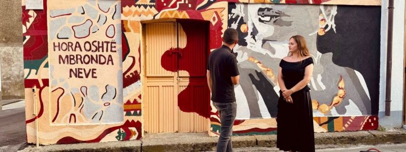 I murales arbëreshë di Pallagorio, ponte culturale tra Arbëria e Balcani
