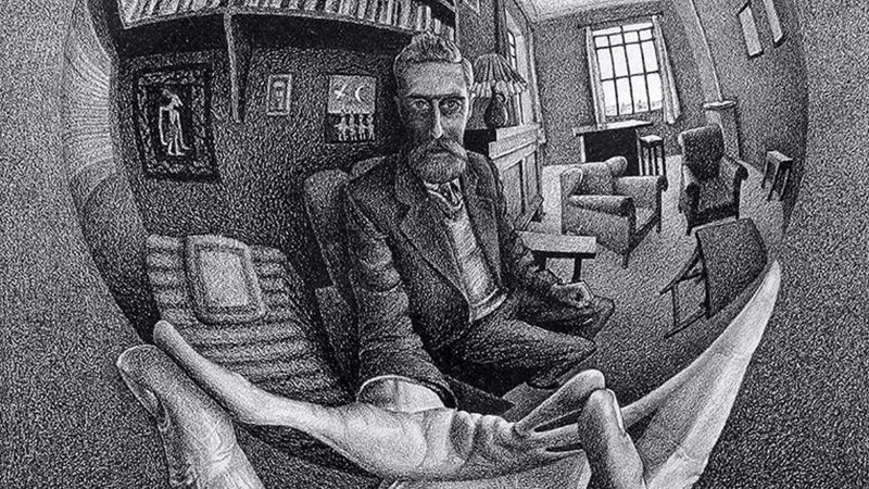 Escher 05 Mano con sfera riflettente ritaglio 51f6ca02 - Reggio, al Palazzo della Cultura la mostra dei mondi capovolti di Escher - 1 Reggio, al Palazzo della Cultura la mostra dei mondi capovolti di Escher