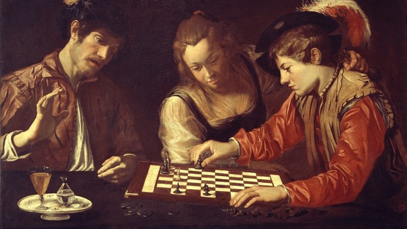 Scacchi Pittore caravaggesco Giocatori di Scacchi XVII sec 1 6035be68 - Cutro e la leggenda del “Puttino”, il calabrese che incantò il re di Spagna - 1 Cutro e la leggenda del “Puttino”, il calabrese che incantò il re di Spagna