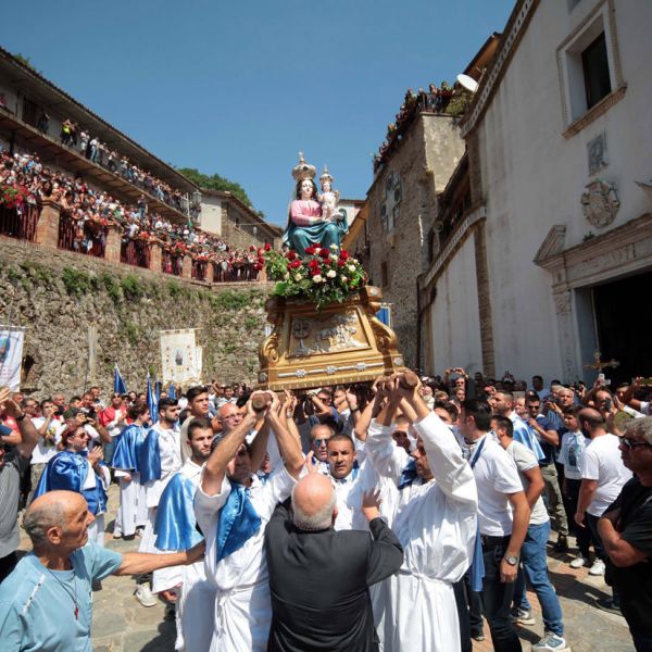 La comunità reggina accoglie la Madonna di Polsi