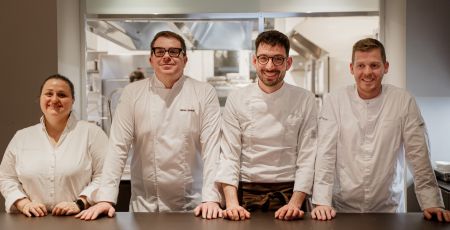 Caterina Ceraudo Nino Rossi Antonio Biafora Luca Abbruzzino Chef Cena Calabria Identita Golose scaled 6816494e - Meraviglie di Calabria - 1
