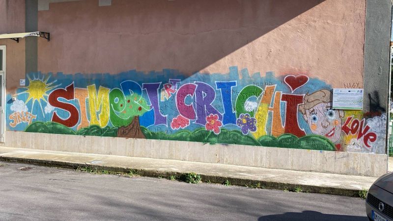 murales simeri crichi 68e70427 - Simeri Crichi, un murale per la scuola - 1 Simeri Crichi, un murale per la scuola