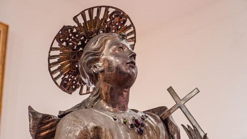 431664132 780302977463038 2762885289618575793 n e1710173650538 6a4ef29e - La statua di Santa Domenica a Tropea presto al suo antico fasto - 1 La statua di Santa Domenica a Tropea presto al suo antico fasto