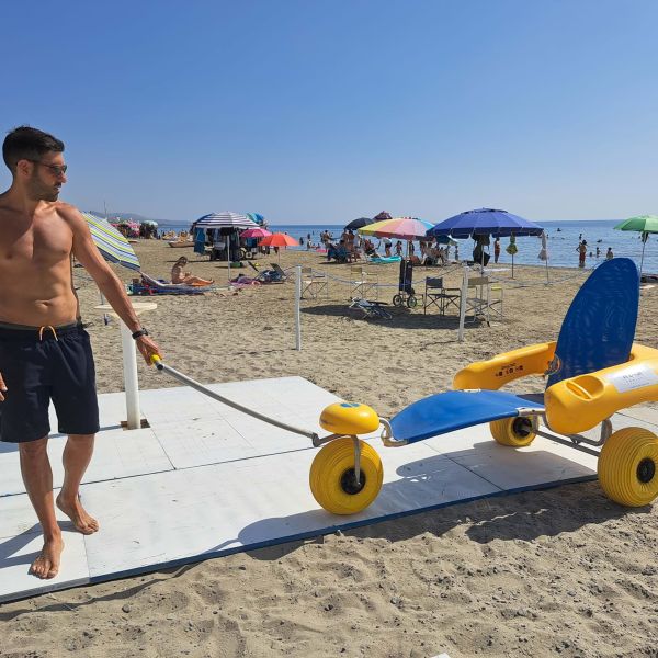 A Villapiana, un mare di inclusione con le «Spiagge Zero Barriere»