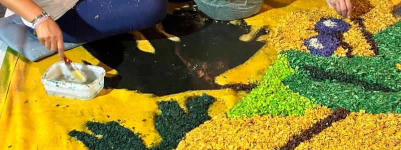 Si chiude a Taurianova la magnifica Infiorata omaggio al Made in Italy