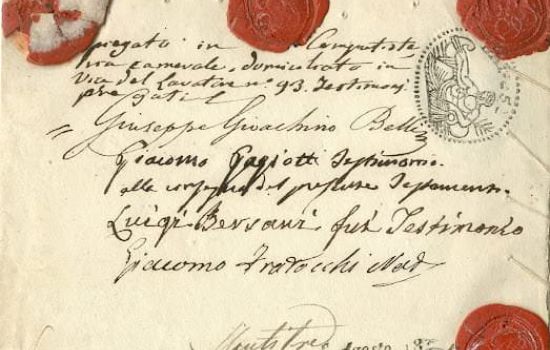 Io qui sottoscritto Giuseppe Gioachino Belli 79d54a19 - Meraviglie di Calabria - 1