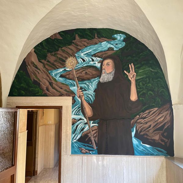 Il miracolo dell’Acqua di San Francesco a Corigliano diventa un dipinto