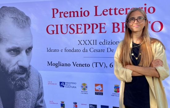 Premio Giuseppe Berto Mogliano Veneto vincitrice Beatrice Sciarrillo 2025 3 83021e02 - Meraviglie di Calabria - 1