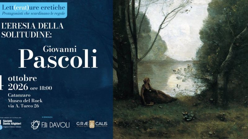 Al Museo del Rock di Catanzaro, “Liberare Giovanni Pascoli dalla “solitudine”