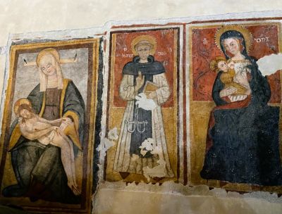 Saracena, dagli intonaci riaffiorano gli affreschi di Ara Coeli