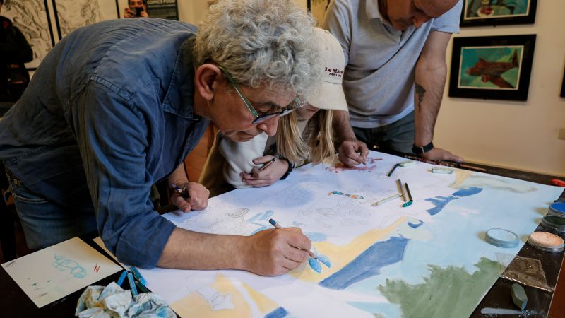 CS COSENZA GRAFFI DI PRIMAVERA IL FUMETTO SPIEGATO A MIO NONNO E LABORATORI PER BAMBINI 6 9d974af9 - Laboratori 0-99, al Museo del Fumetto nonni e nipoti insieme - 1 Laboratori 0-99, al Museo del Fumetto nonni e nipoti insieme
