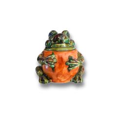 Ranocchio realizzato a mano – Ceramica di Seminara