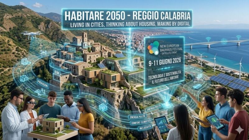 HABITARE 2050, a Reggio studiosi sul futuro delle città e del digitale