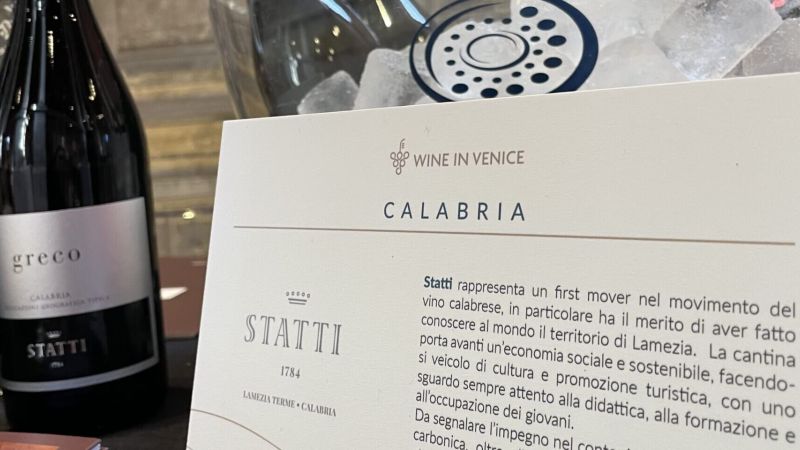image00002 scaled e1706354810940 a4af8ce7 - Sul red carpet di “Wine in Venice” vince Cantine Statti. A tu per tu col produttore - 1 Sul red carpet di “Wine in Venice” vince Cantine Statti. A tu per tu col produttore