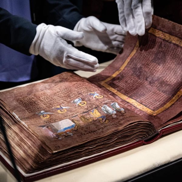 Codex Purpureus Rossanensis, sabato l’esposizione di una nuova miniatura