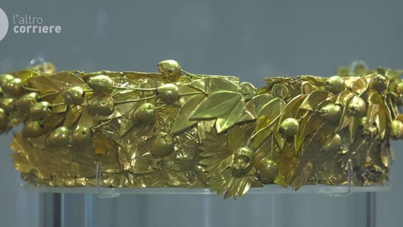 diadema museo dic rotone a94a0b0b - Il tesoro di Hera Lacinia (VIDEO) - 1 Il tesoro di Hera Lacinia (VIDEO)