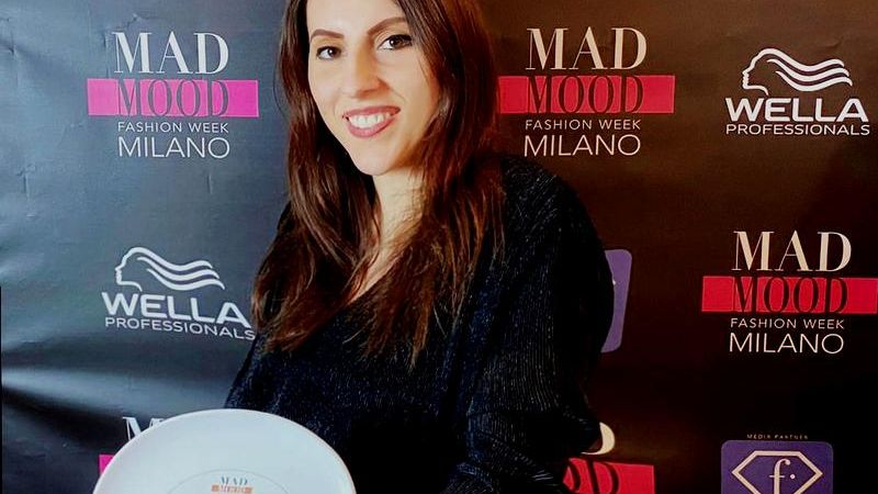 Stefania Sammarro premiata a Mad Mood Milano Fashion Week