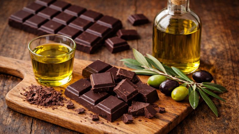 Olio e cioccolato, le affinità inattese