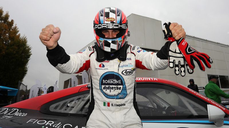 Il calabrese Simone Iaquinta pronto per la nuova stagione nel mondiale e nell’Italiano Porsche