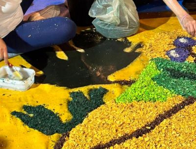 Si chiude a Taurianova la magnifica Infiorata omaggio al Made in Italy