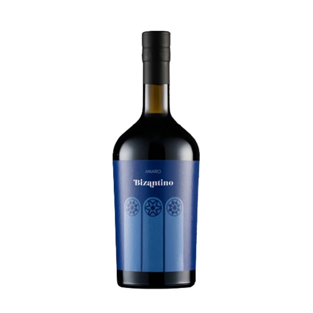 Acquista online Amaro Bizantino bottiglia da 0,5 lt (Confezione da 6 pz) – Perla di Calabria
