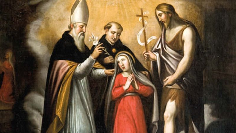 Santa Rita e i suoi santi protettori e1716375718983 bf39907d - Santa Rita patrona delle cause impossibili, ecco dove si celebra in Calabria - 1 Santa Rita patrona delle cause impossibili, ecco dove si celebra in Calabria