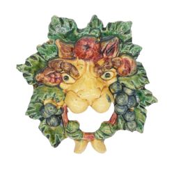 Maschera apotropaica realizzata a mano – Ceramica di Seminara