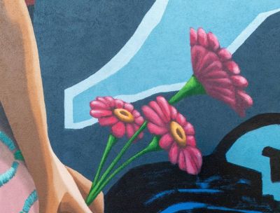 Tu più di tutti, a Santa Sofia d’Epiro il nuovo murale di Tony Gallo