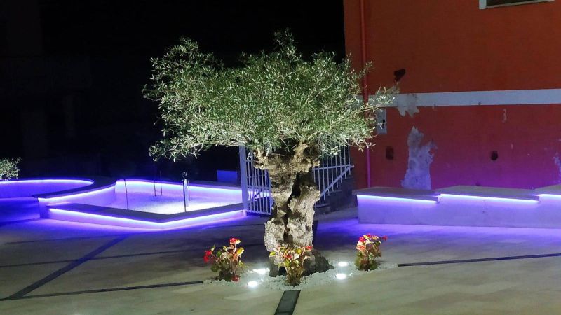 Carlopoli, il restyling di piazza Salvatore Greco, un «luogo iconico