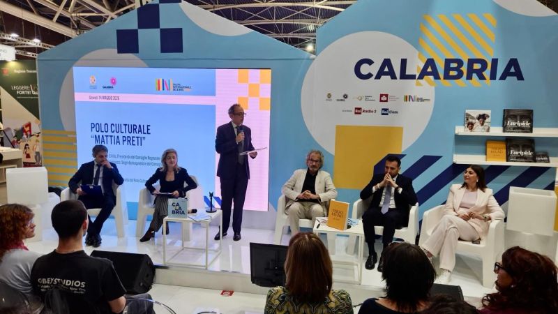 La Regione Calabria inaugura la partecipazione al Salone Internazionale del Libro di Torino