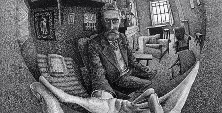 Escher 05 Mano con sfera riflettente ritaglio cd21c745 - Meraviglie di Calabria - 37