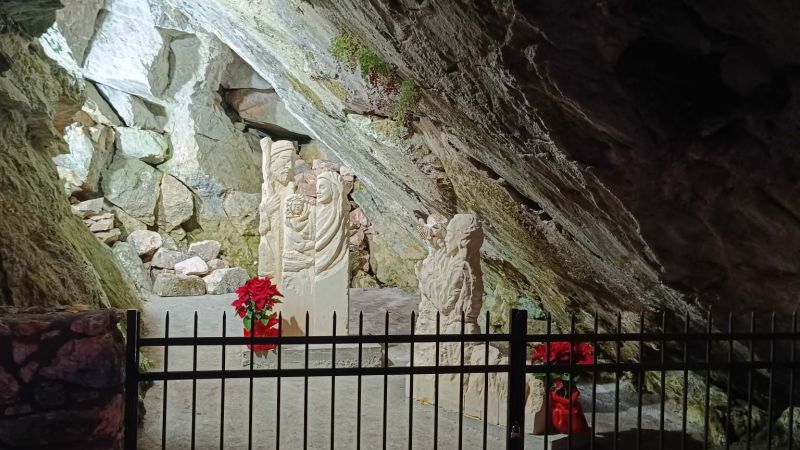 Un presepe nella grotta: la piccola Betlemme di Mendicino