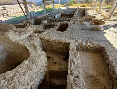 Lo stupore dei buyer mondiali del vino per la Villa romana di Casignana