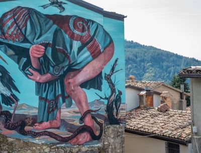 San Giovanni in Fiore, “Coschino Art” trasforma un quartiere in un museo a cielo aperto