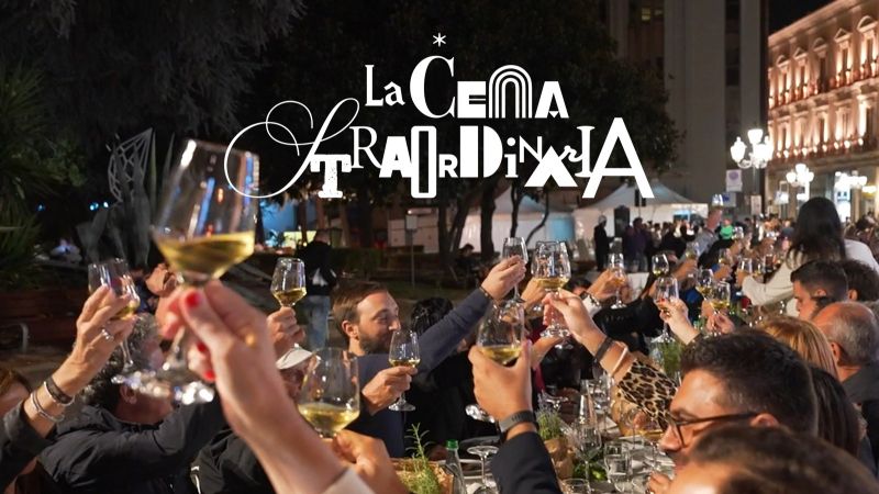 La Cena Straordinaria, tra gli ospiti Francesco Repice e Giulia Mizzoni