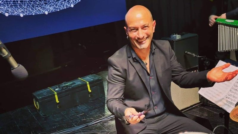 Il percussionista cosentino Tarcisio Molinaro pronto per il suo sesto Sanremo