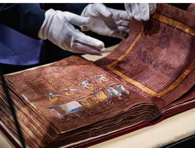 Codex Purpureus, lo sfoglio del manoscritto con i vescovi calabresi